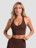 Noblezza PrimeCore™ V-Neck Crop Tank