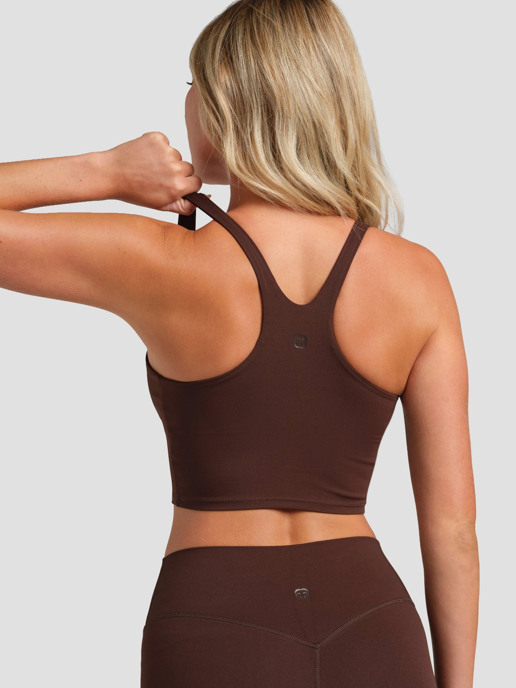 Noblezza PrimeCore™ V-Neck Crop Tank