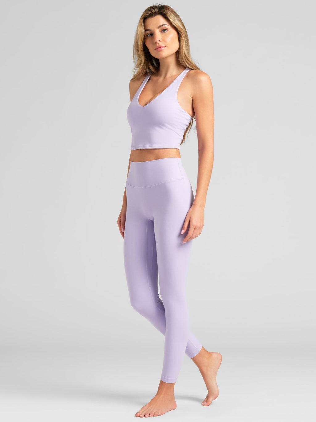 Noblezza PrimeCore™ V-Neck Crop Tank