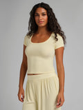 Slinky Rib Baby Tee