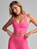 Noblezza PrimeCore™ V-Neck Crop Tank