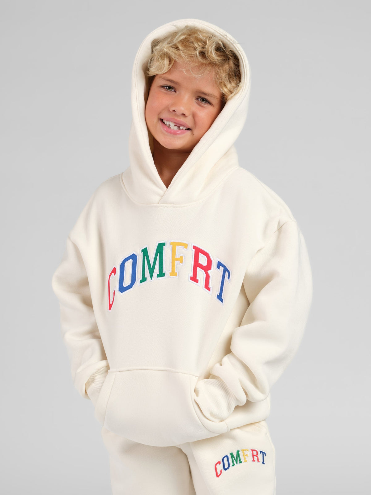 Varsity Kids Applique Hoodie