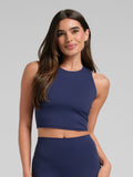 Noblezza PrimeCore™ 2.0 High Neck Crop Tank