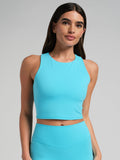 Noblezza PrimeCore™ 2.0 High Neck Crop Tank