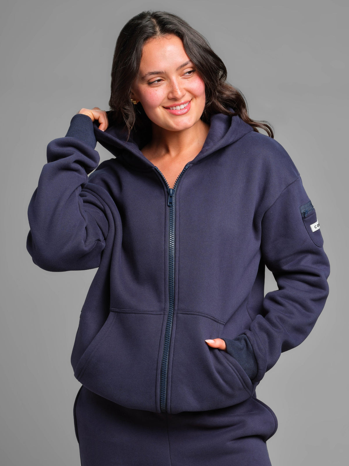 Travel Essentials Zip Hoodie