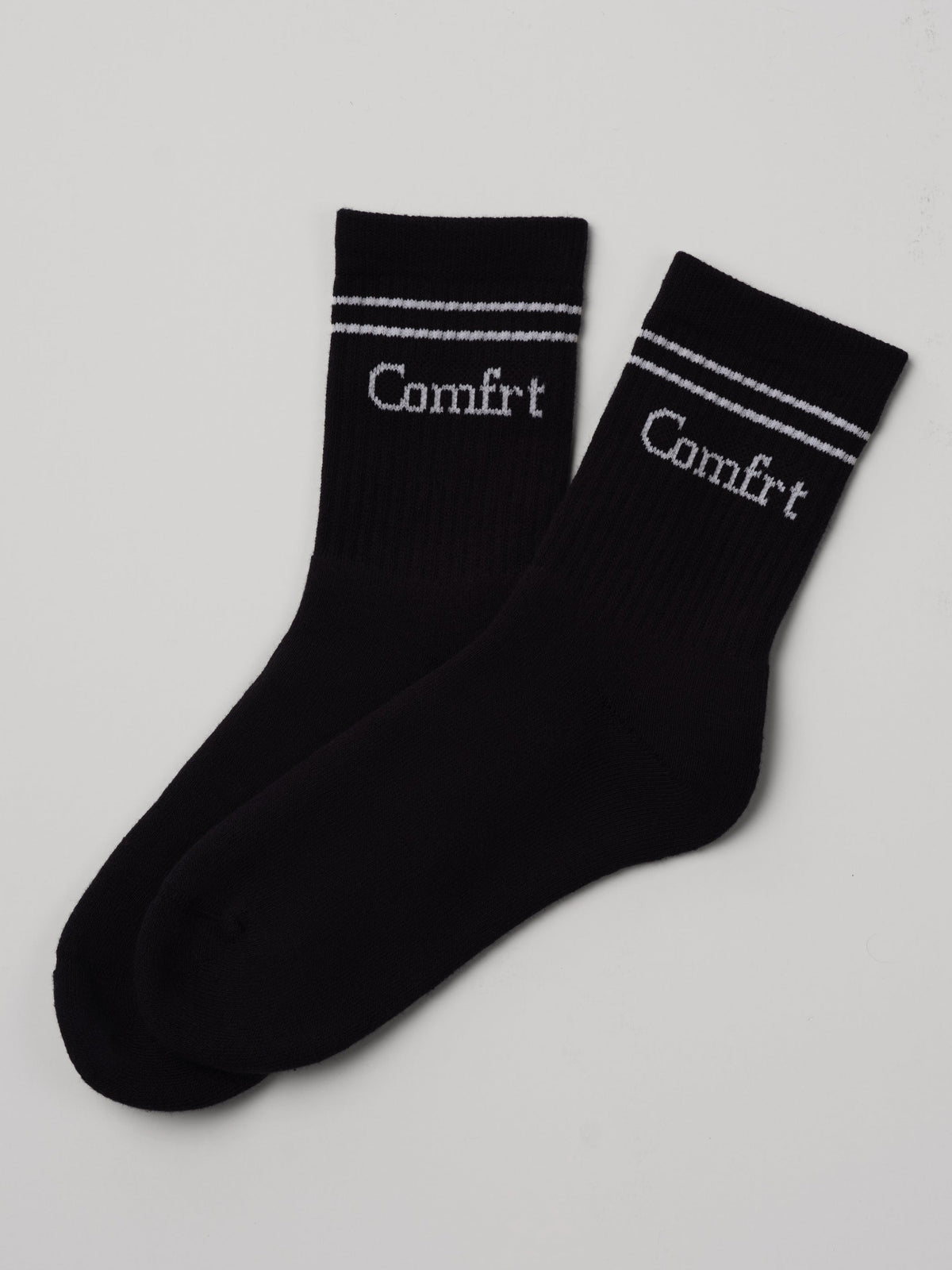 Stripe Trim Ankle Socks