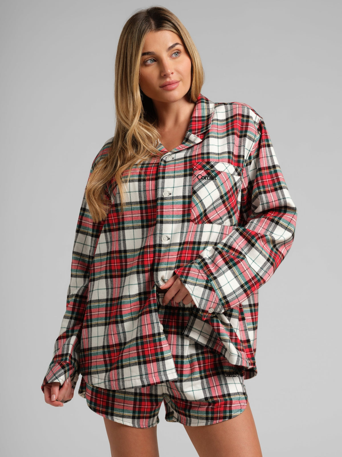 Flannel Pajama Shirt