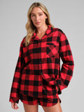 Flannel Pajama Shirt
