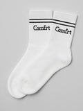 Stripe Trim Ankle Socks