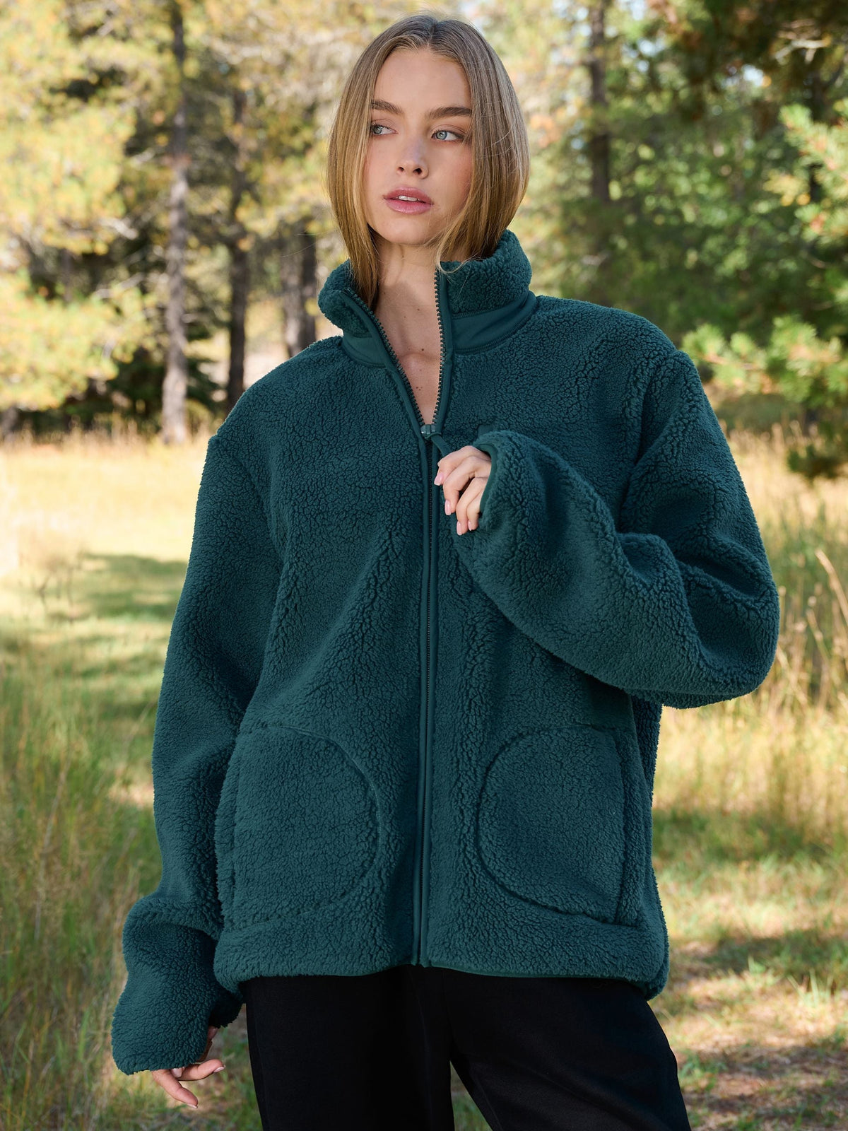 Teddy Full Zip Jacket