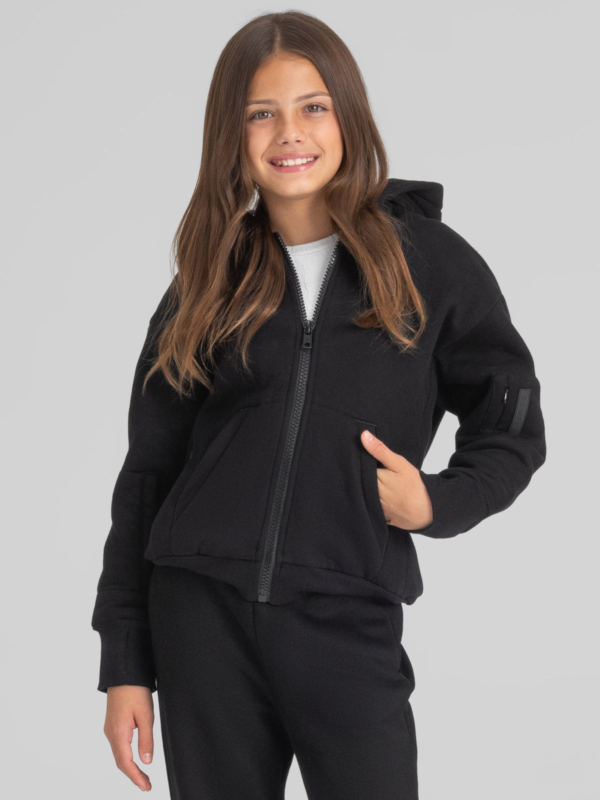Explorer Kids Travel Zip Hoodie