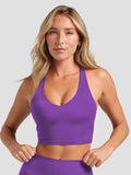 Noblezza PrimeCore™ V-Neck Crop Tank