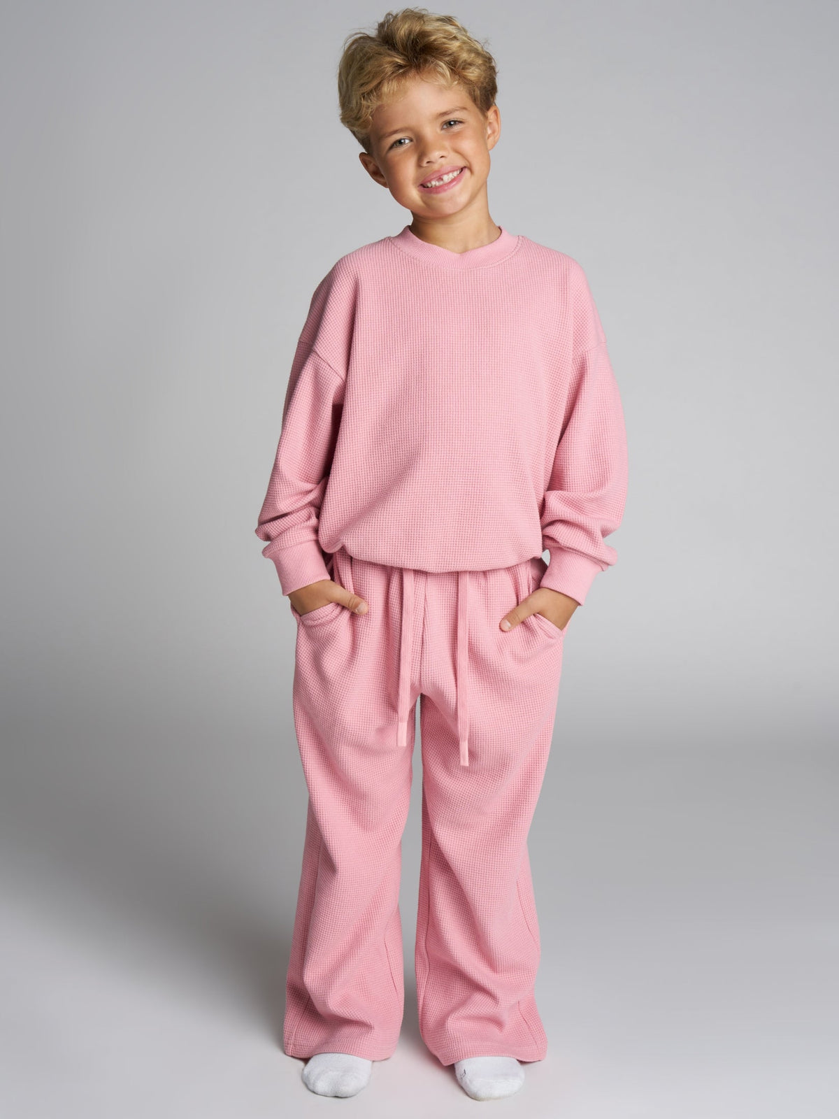 Waffle Kids Lounge Long Sleeve