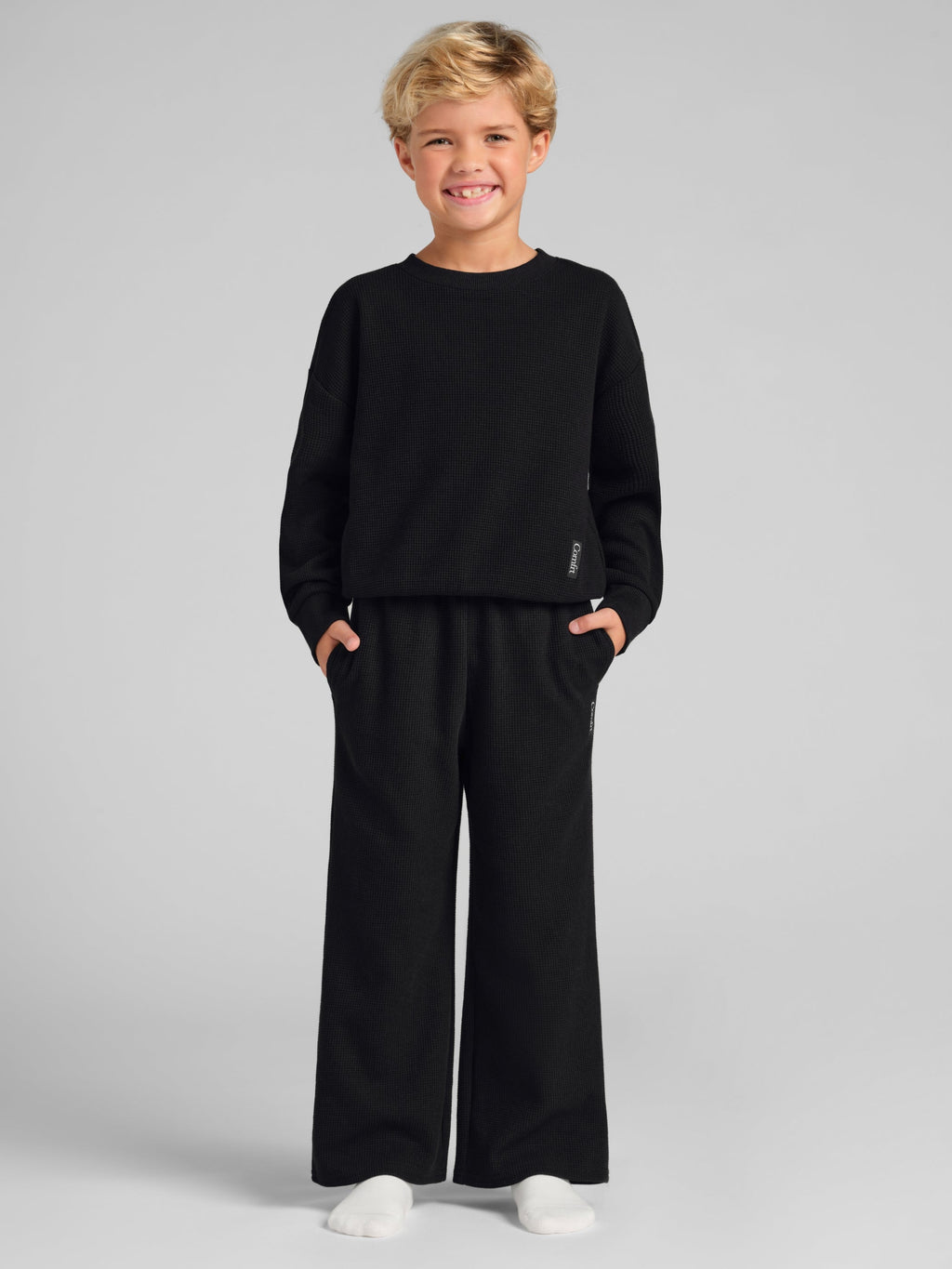 Waffle Kids Lounge Long Sleeve