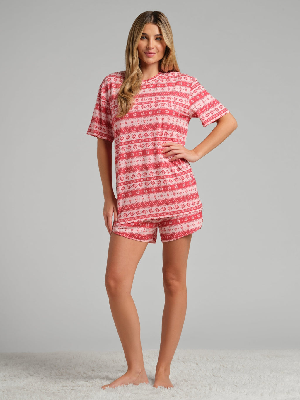 Cloud Lounge Curved Hem Shorts