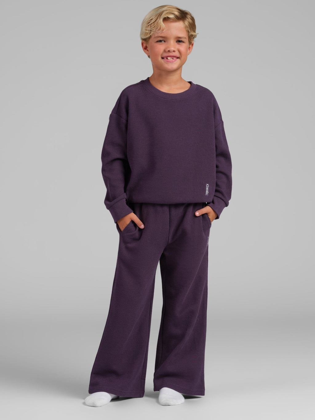 Waffle Kids Lounge Long Sleeve