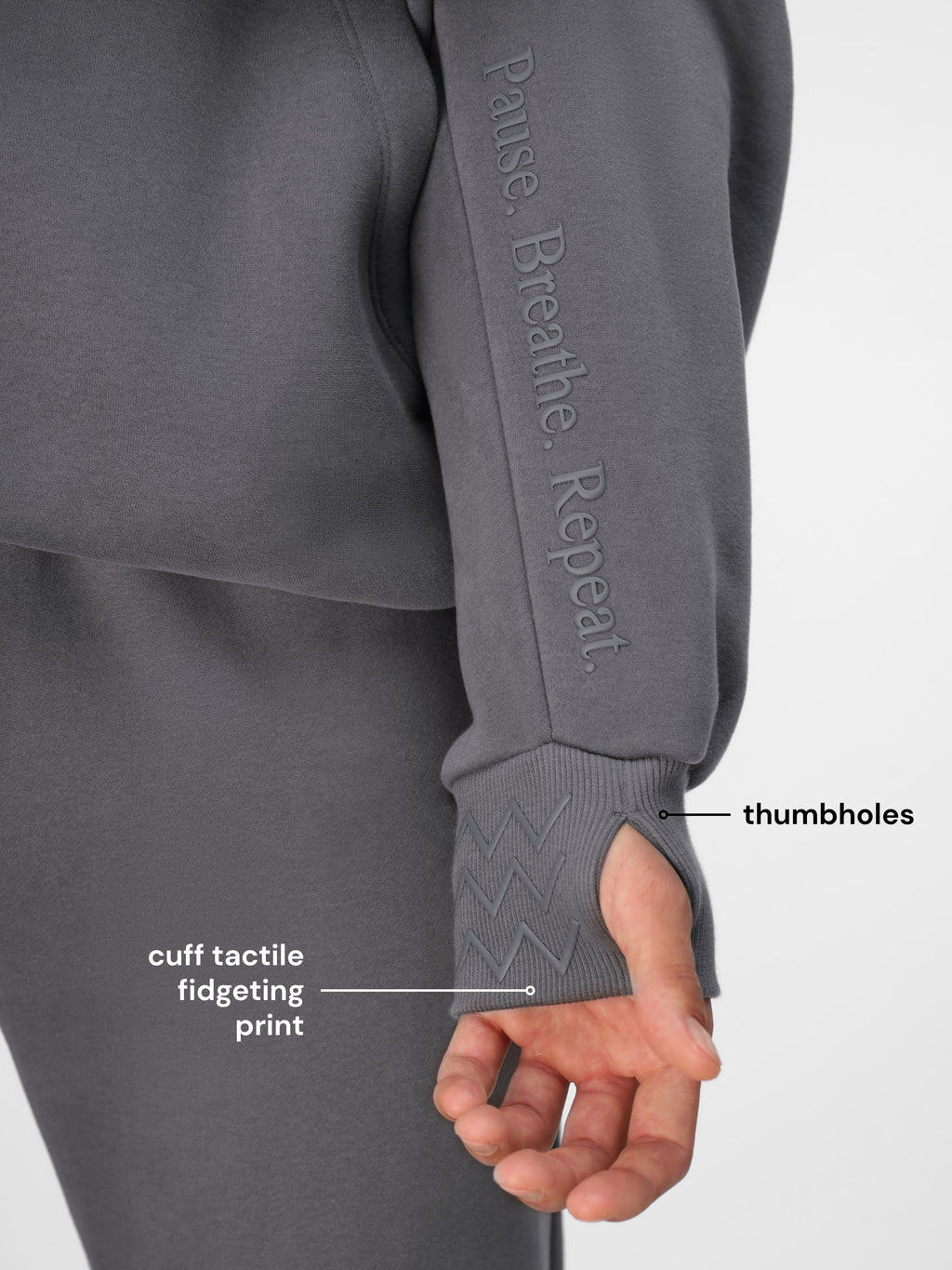 CalmTouch™ Hoodie – Mega