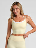 Noblezza PrimeCore™ Double Layer Crop Tank