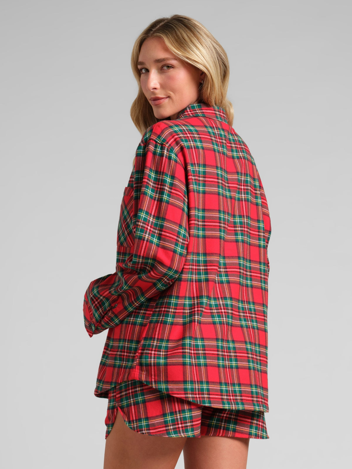 Flannel Pajama Shirt