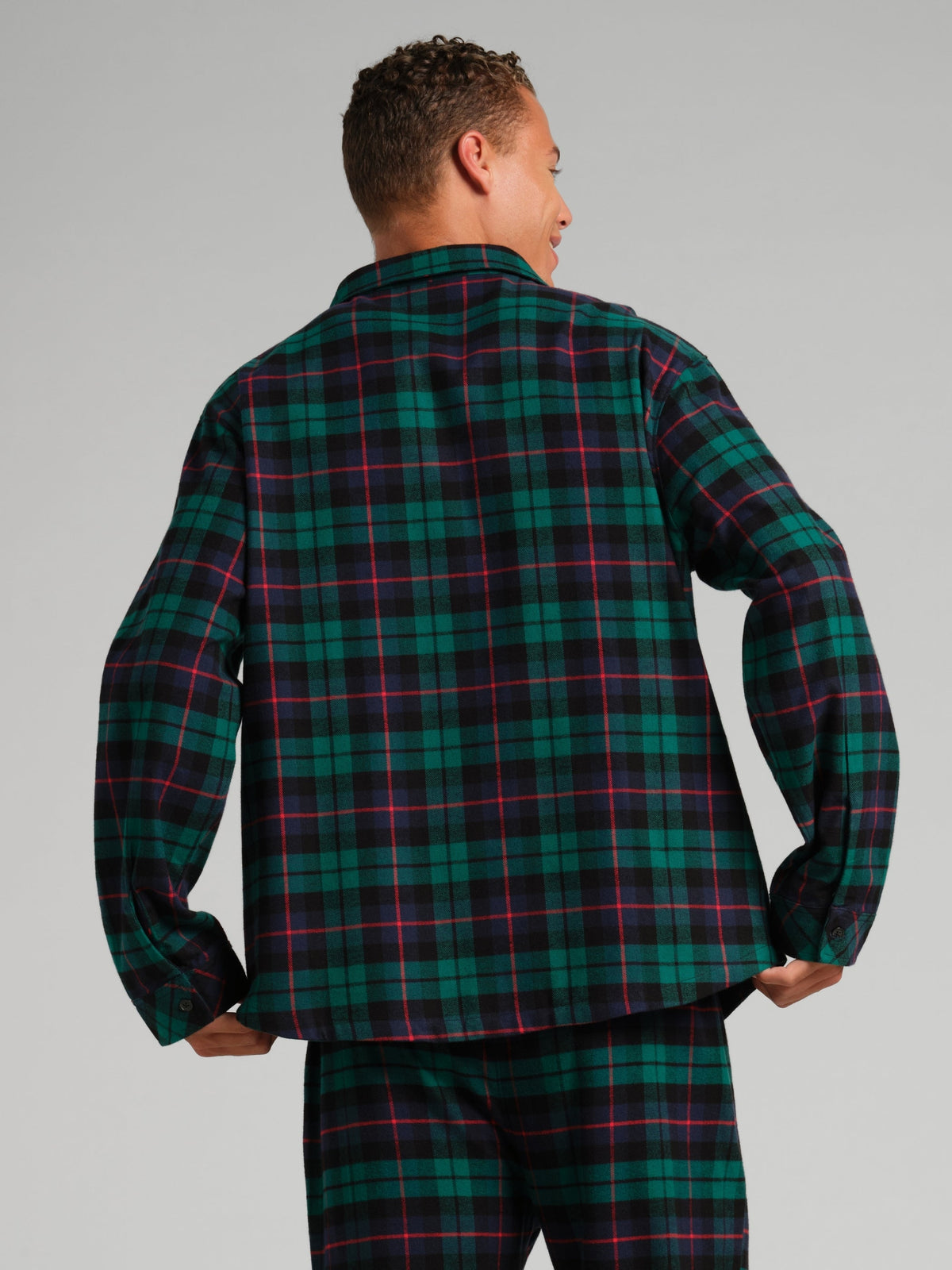 Flannel Pajama Shirt