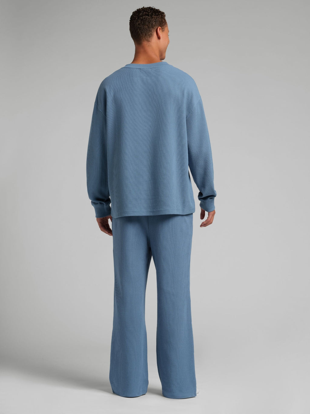Waffle Lounge Henley Long Sleeve