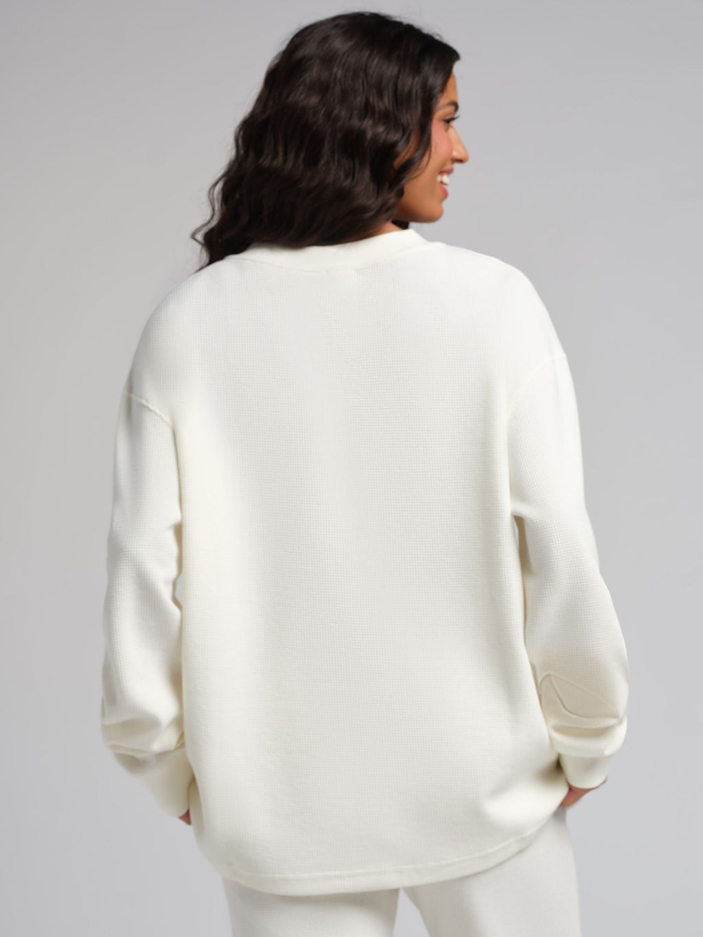 Waffle Lounge Henley Long Sleeve