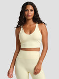 Noblezza PrimeCore™ V-Neck Crop Tank