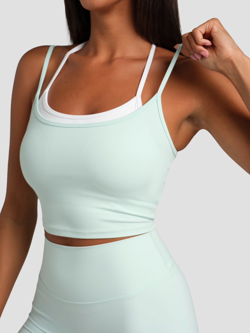 Noblezza PrimeCore™ Double Layer Crop Tank