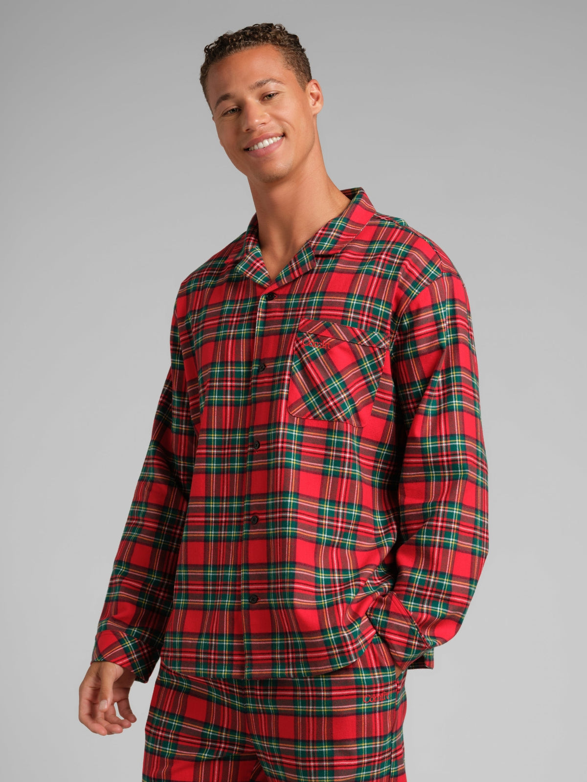 Flannel Pajama Shirt