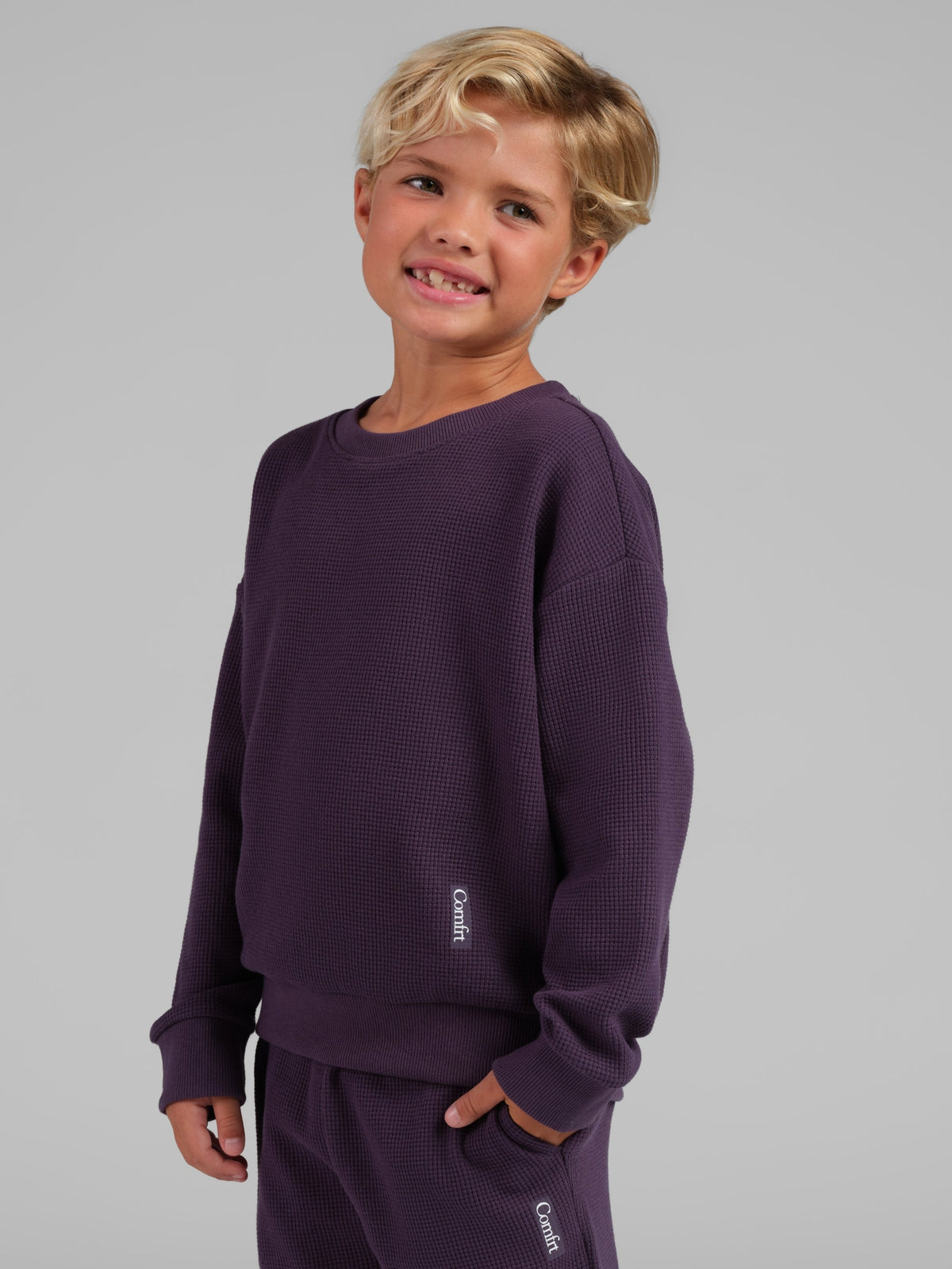 Waffle Kids Lounge Long Sleeve