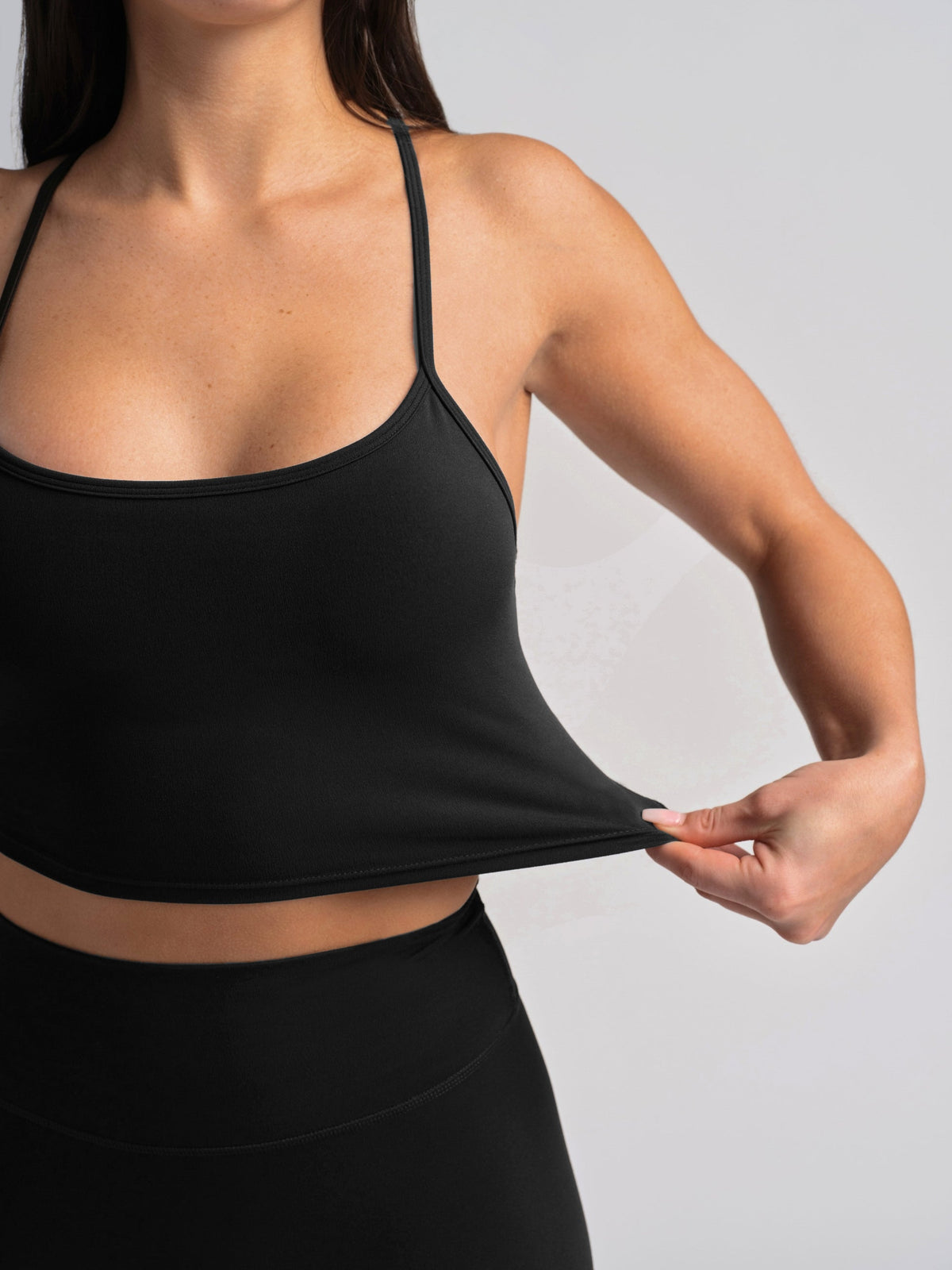 Noblezza PrimeCore™ Strappy Crop Tank