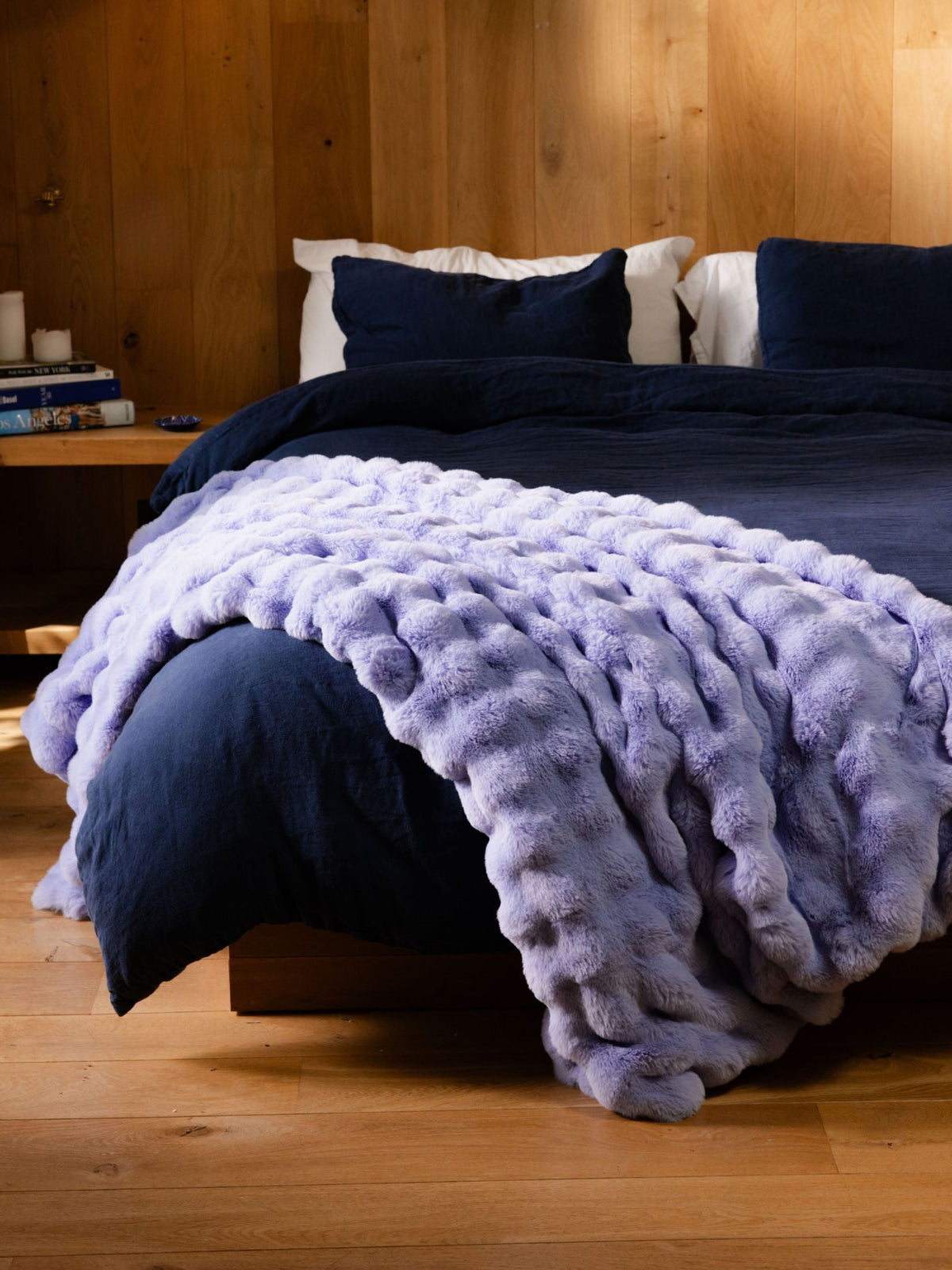 Lavender Ember Heated Blanket