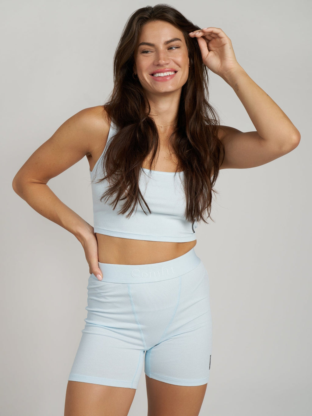 Rib Contour Crop Tank