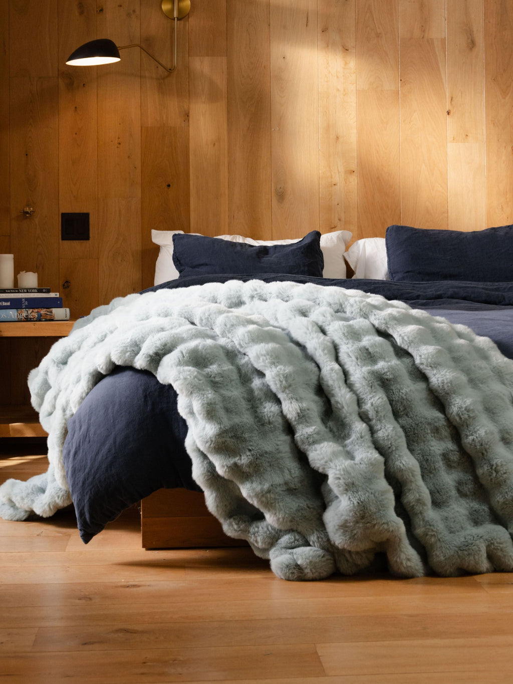 Lavender Ember Heated Blanket