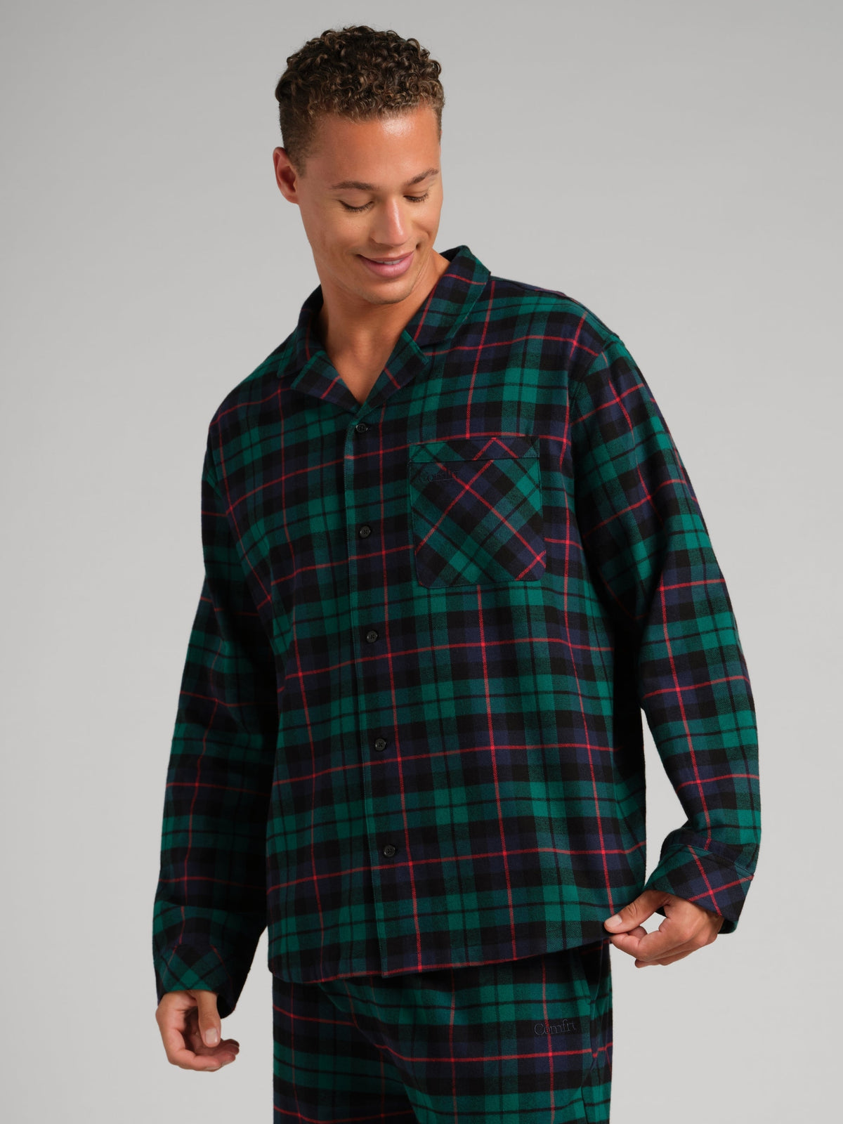 Flannel Pajama Shirt