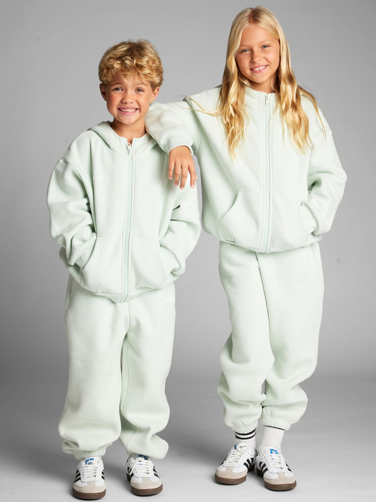 Cloud Zip Kids Hoodie