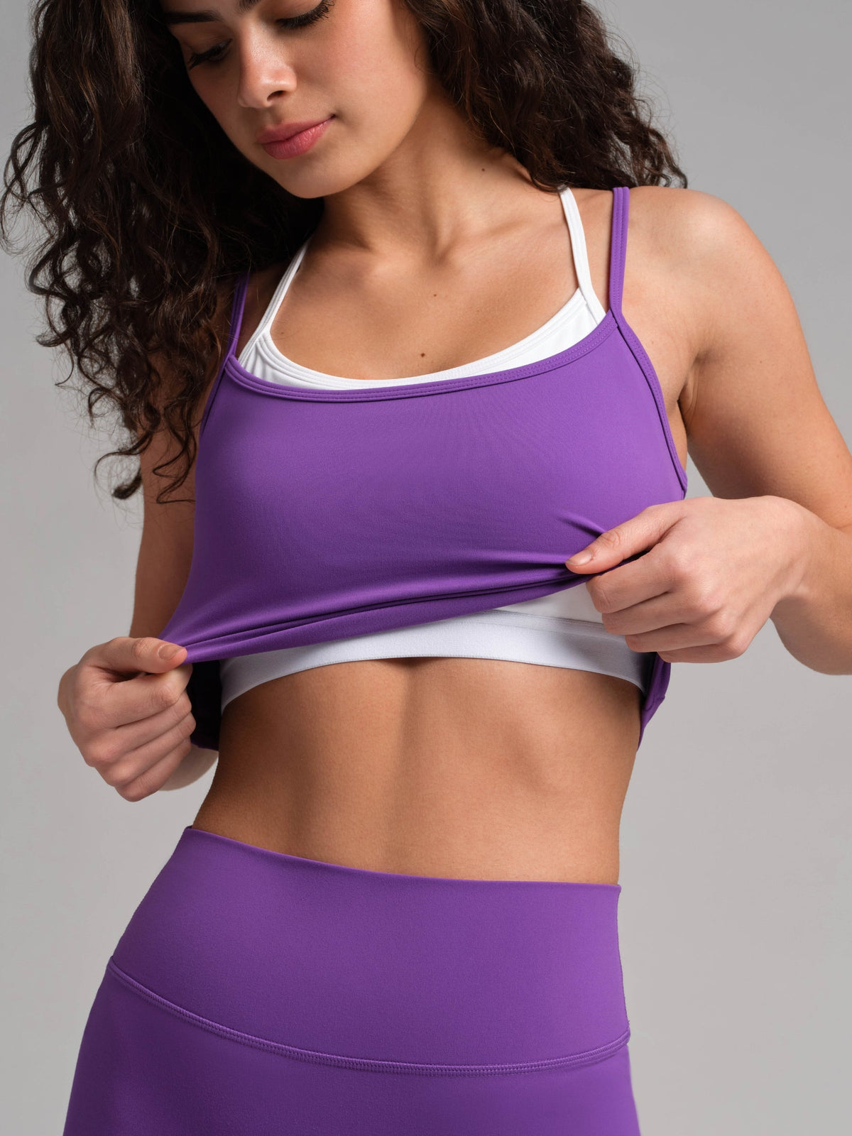 Noblezza PrimeCore™ Double Layer Crop Tank