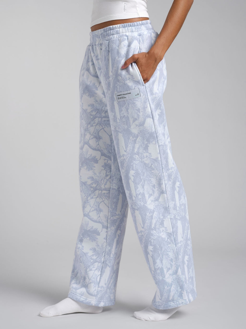 Camo Straight Leg Sweatpants