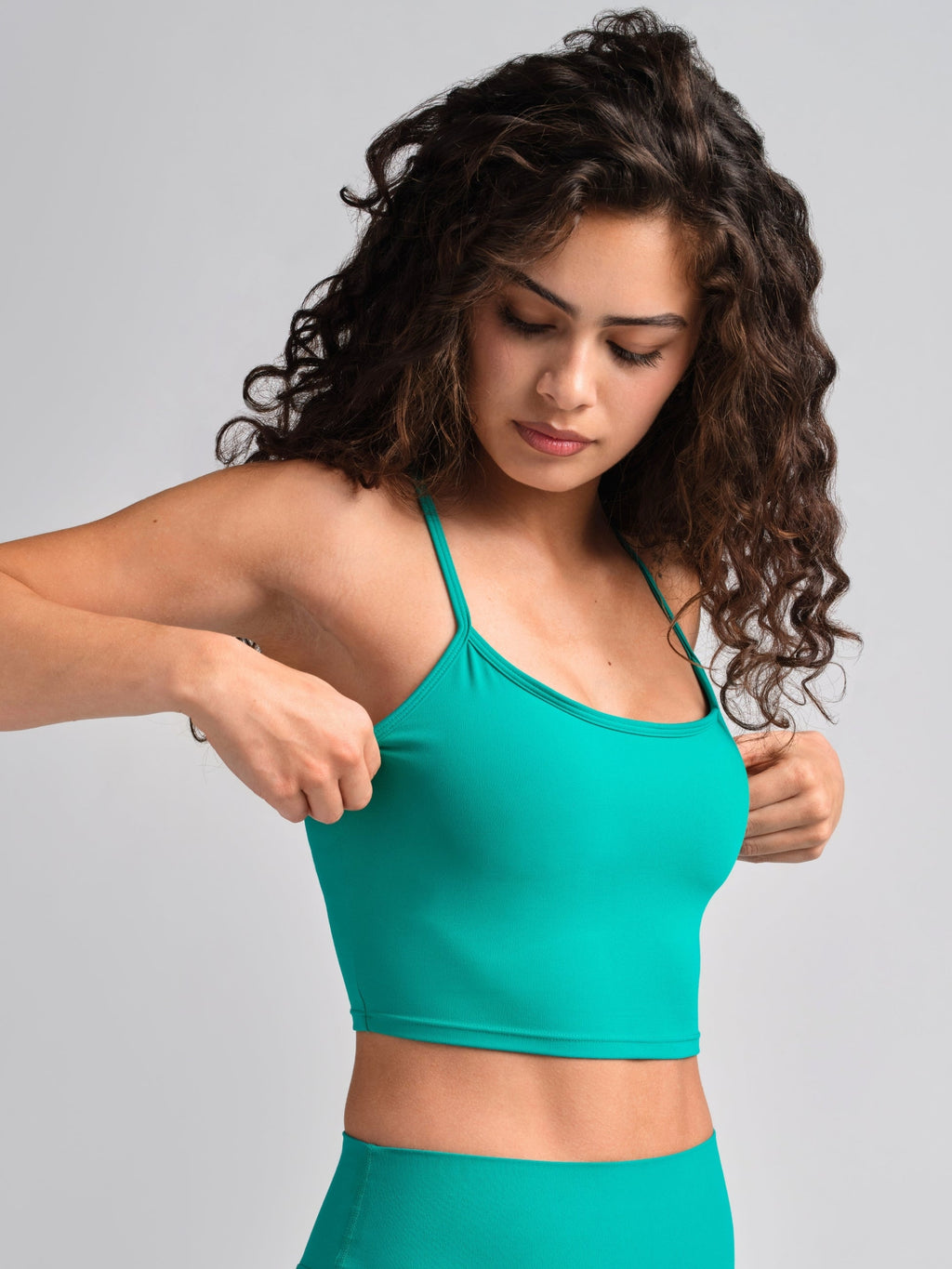 Noblezza PrimeCore™ Strappy Crop Tank