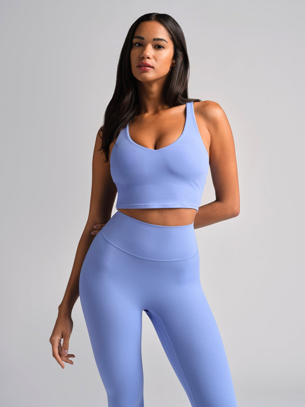 Noblezza PrimeCore™ V-Neck Crop Tank