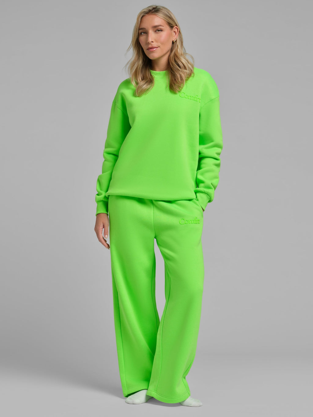 Neon Minimalist Crew