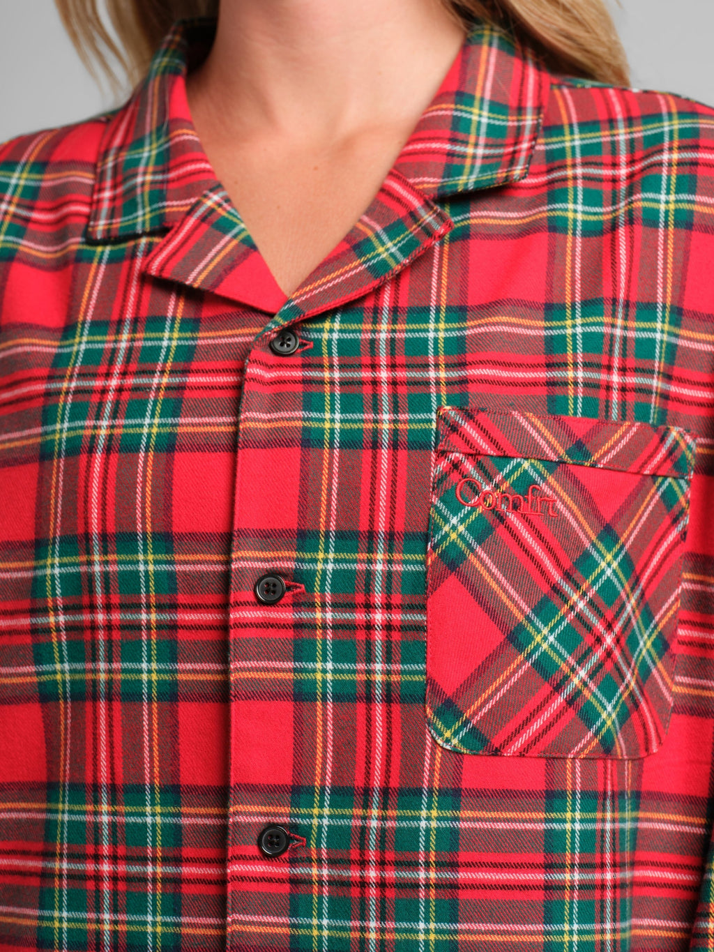 Flannel Pajama Shirt