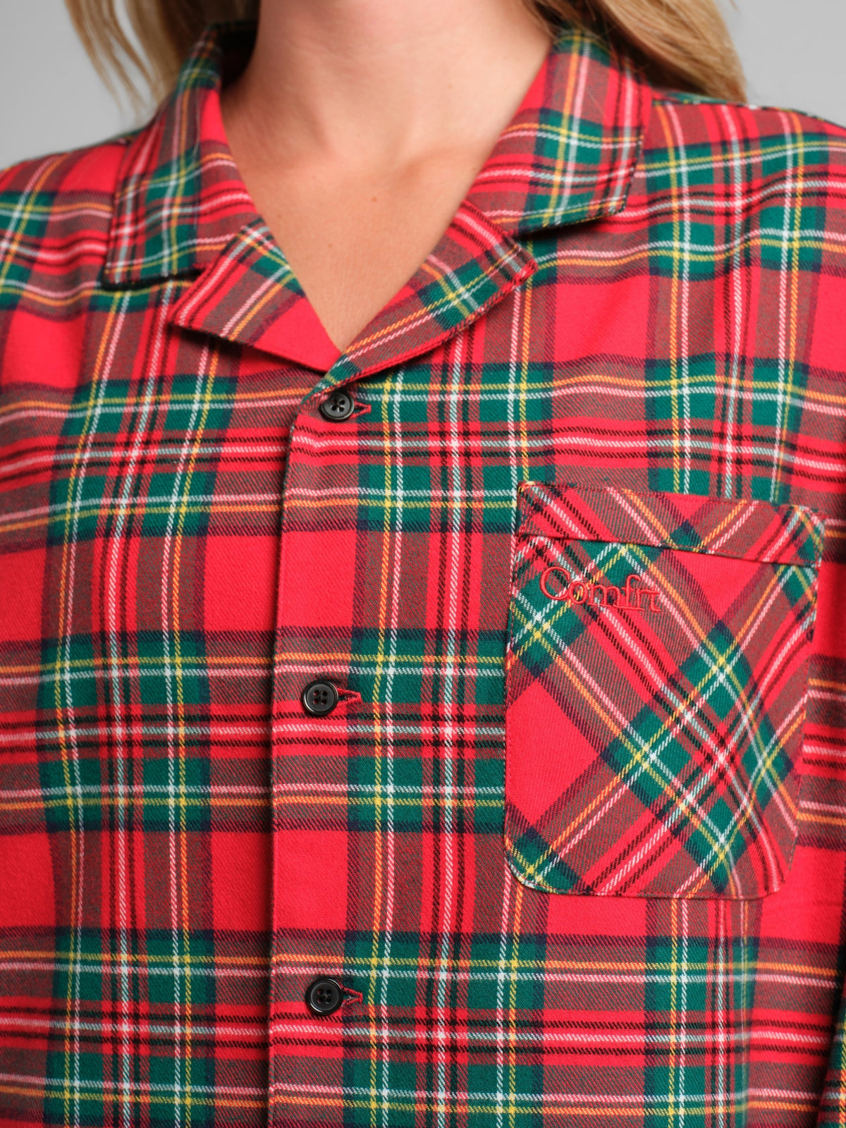 Flannel Pajama Shirt