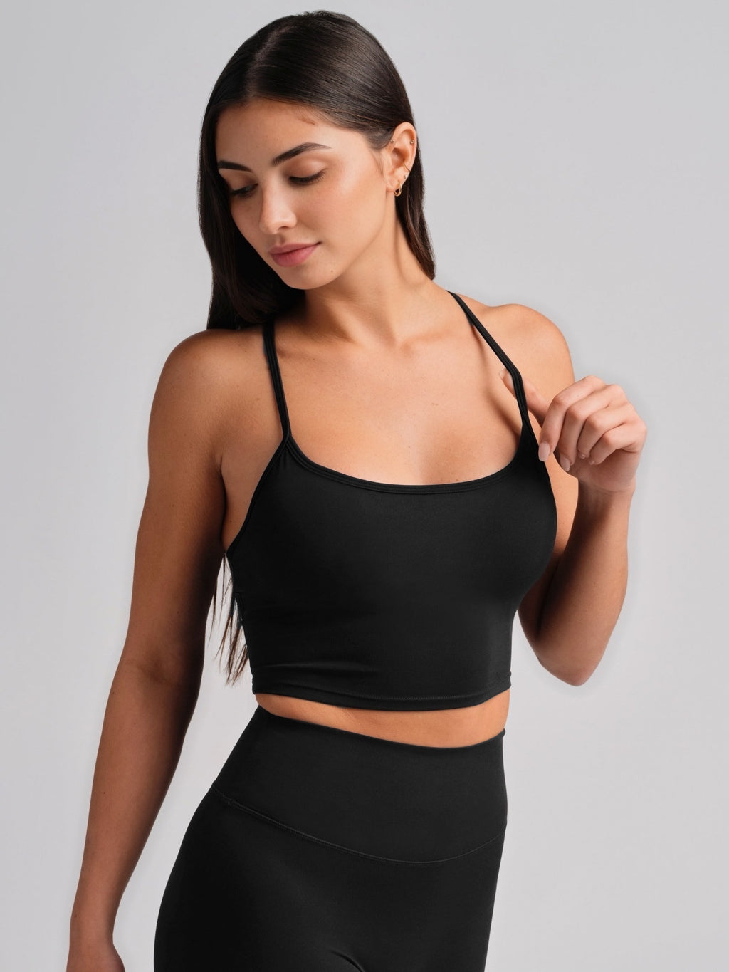 Noblezza PrimeCore™ Strappy Crop Tank