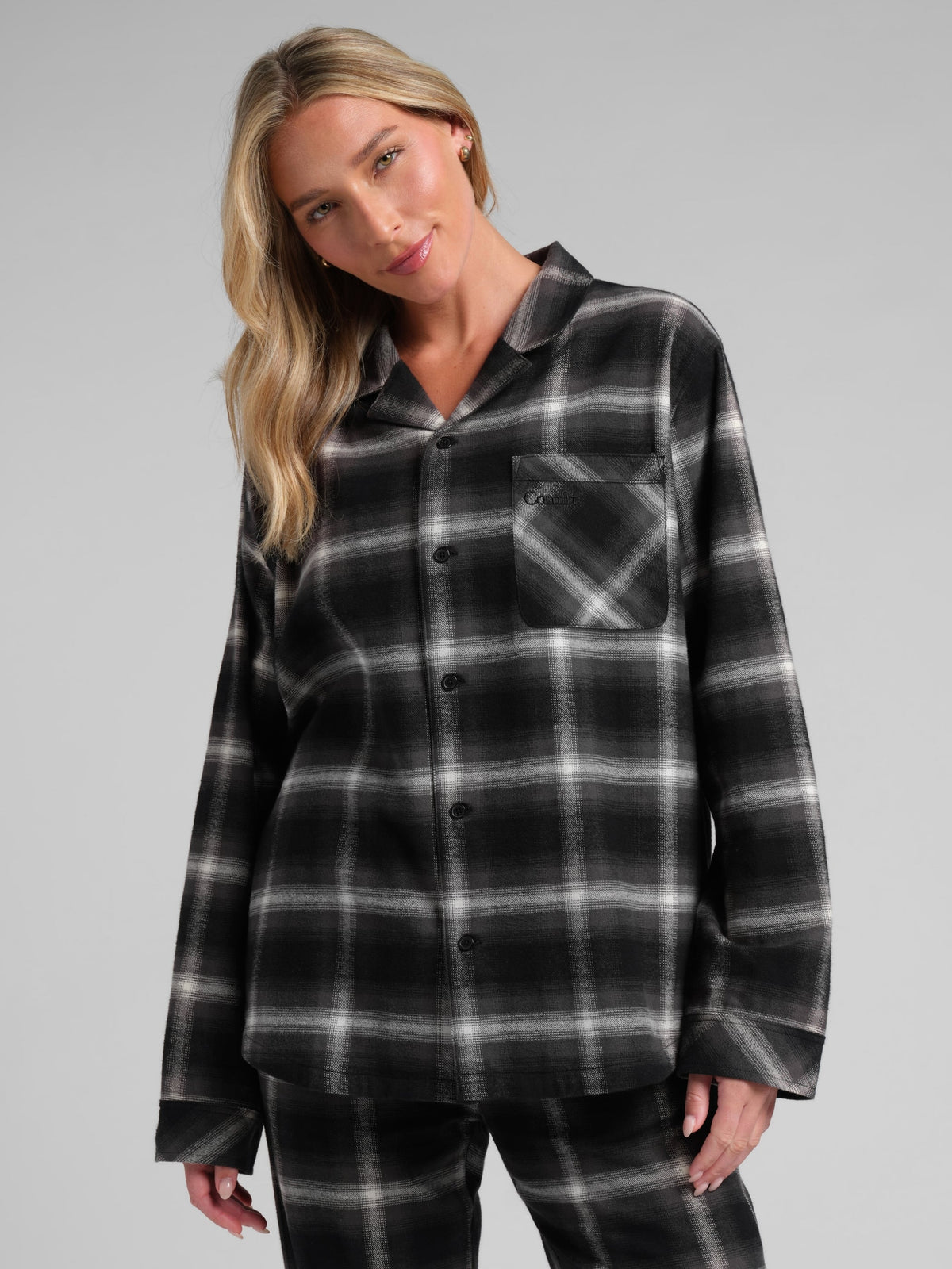 Flannel Pajama Shirt