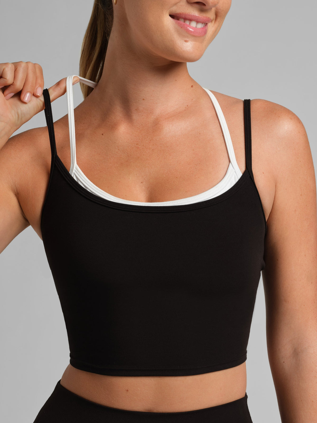 Noblezza PrimeCore™ Double Layer Crop Tank