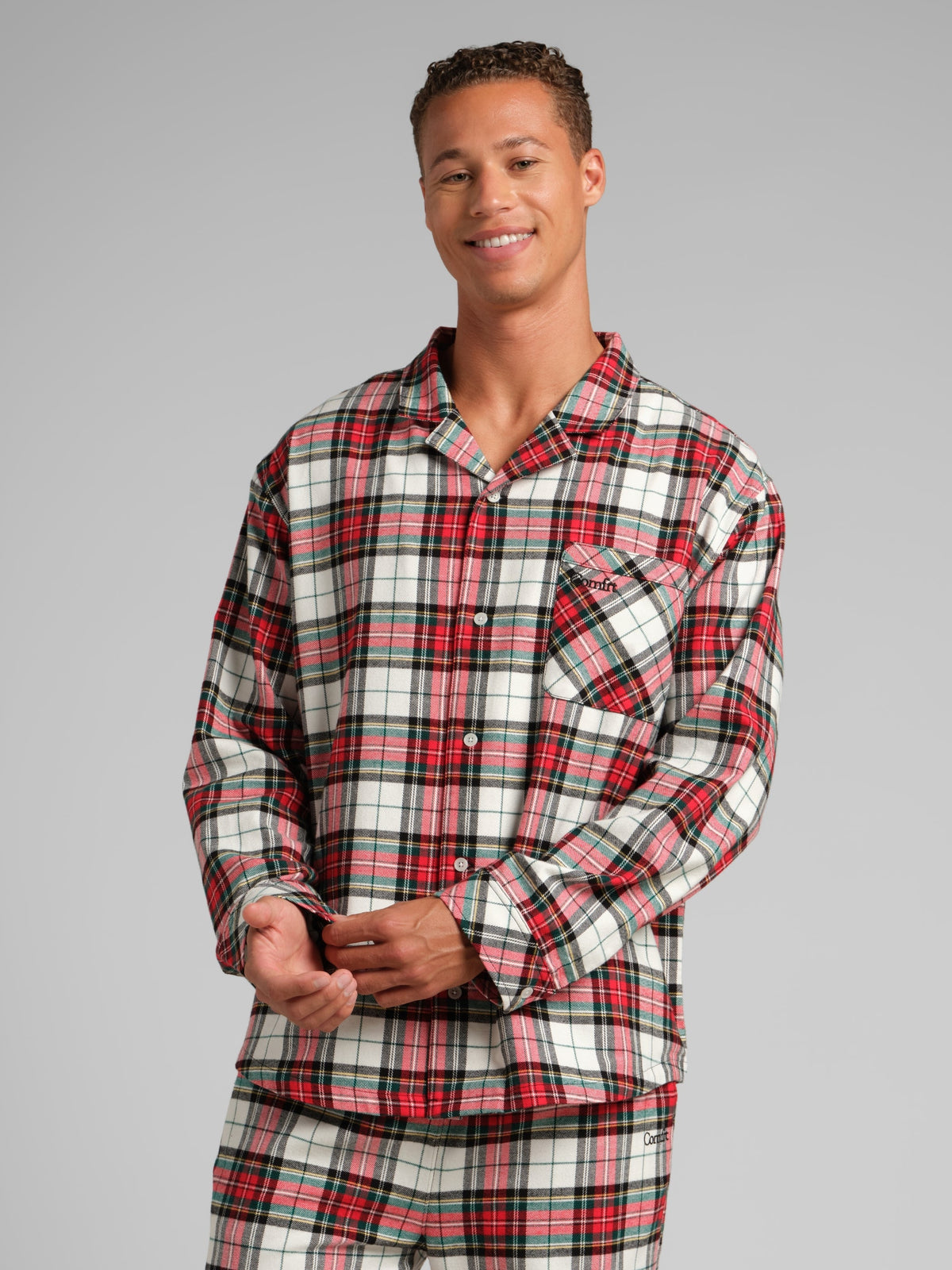 Flannel Pajama Shirt