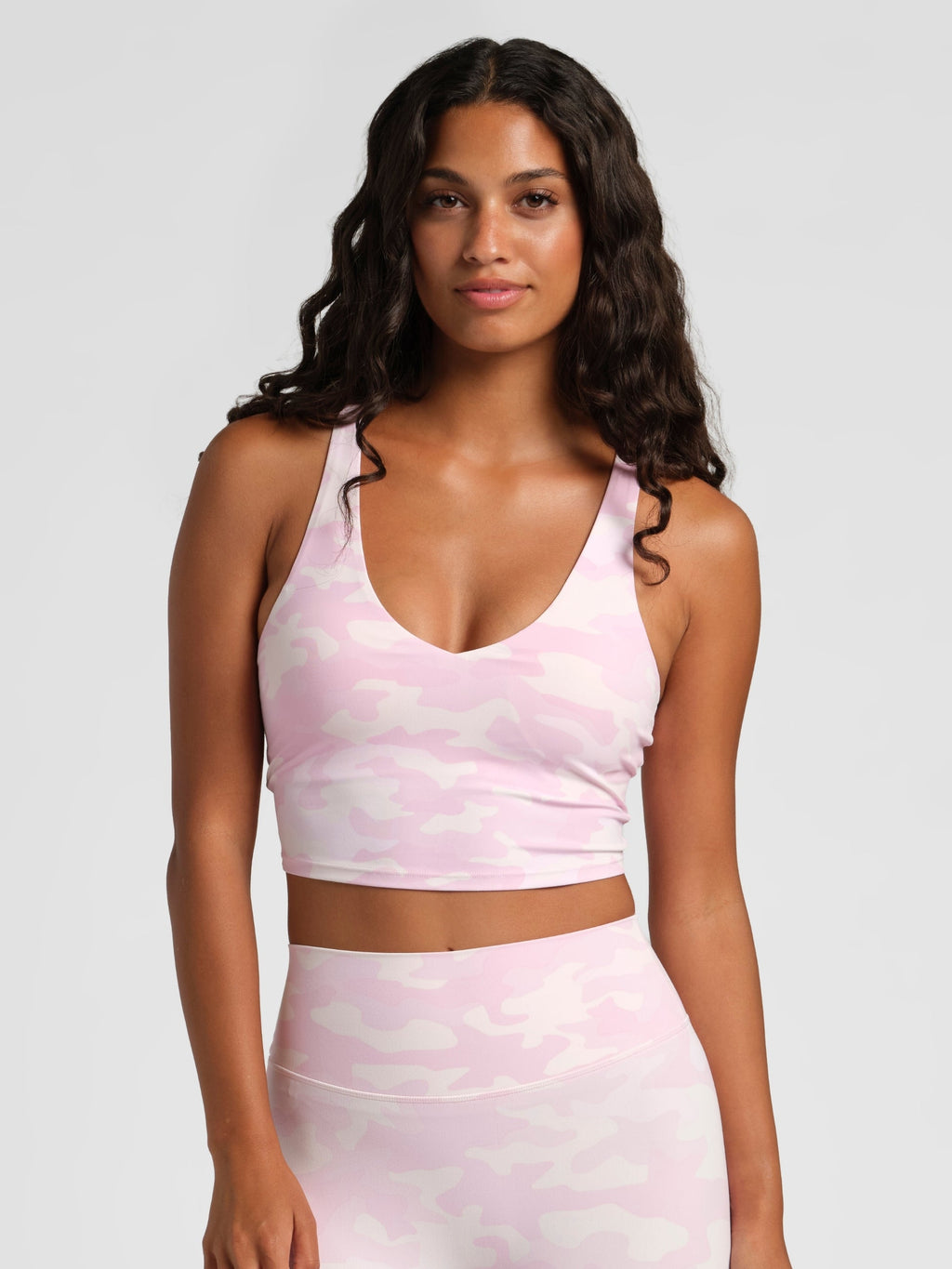Noblezza PrimeCore™ V-Neck Crop Tank