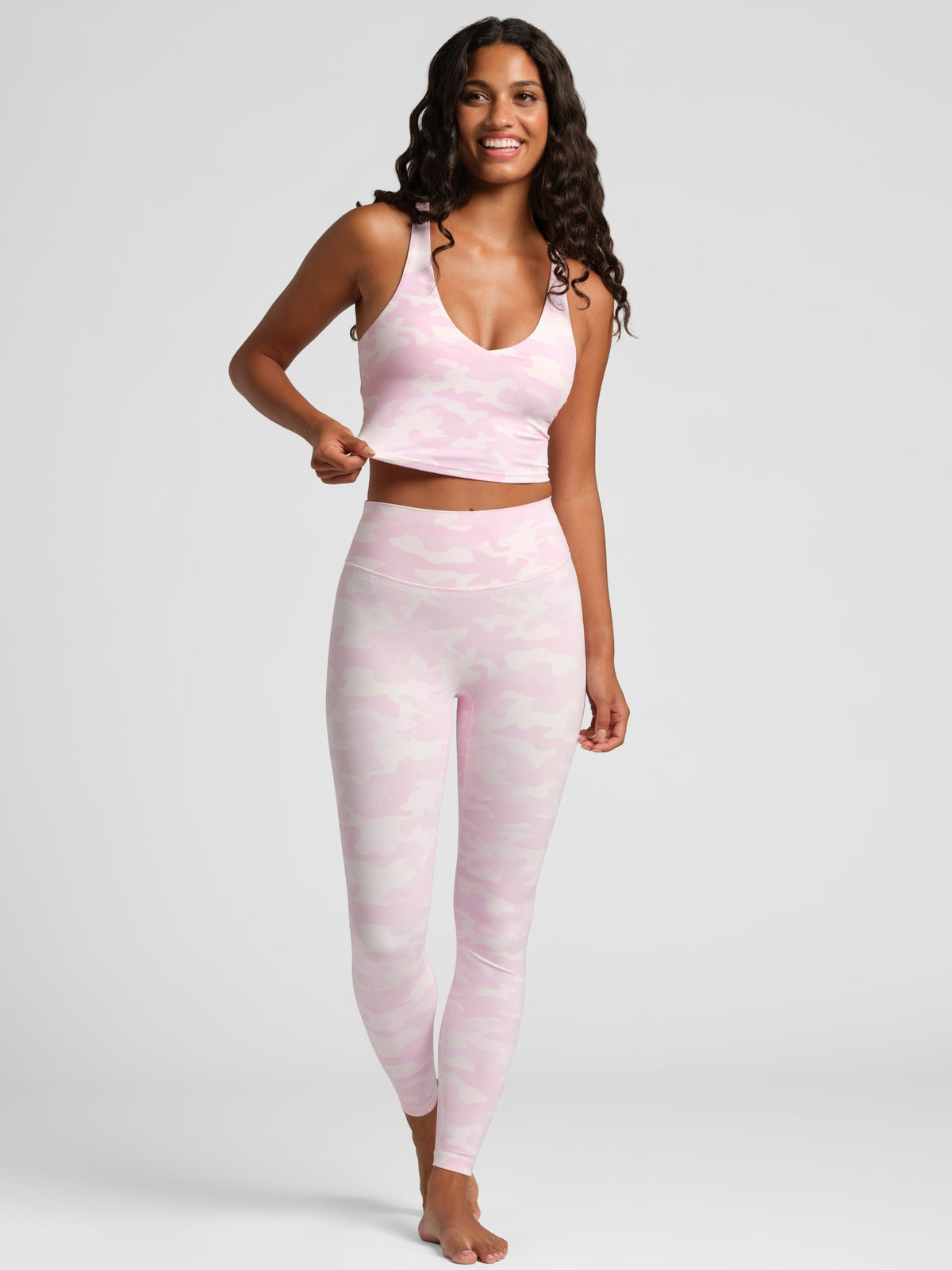 Noblezza PrimeCore™ V-Neck Crop Tank