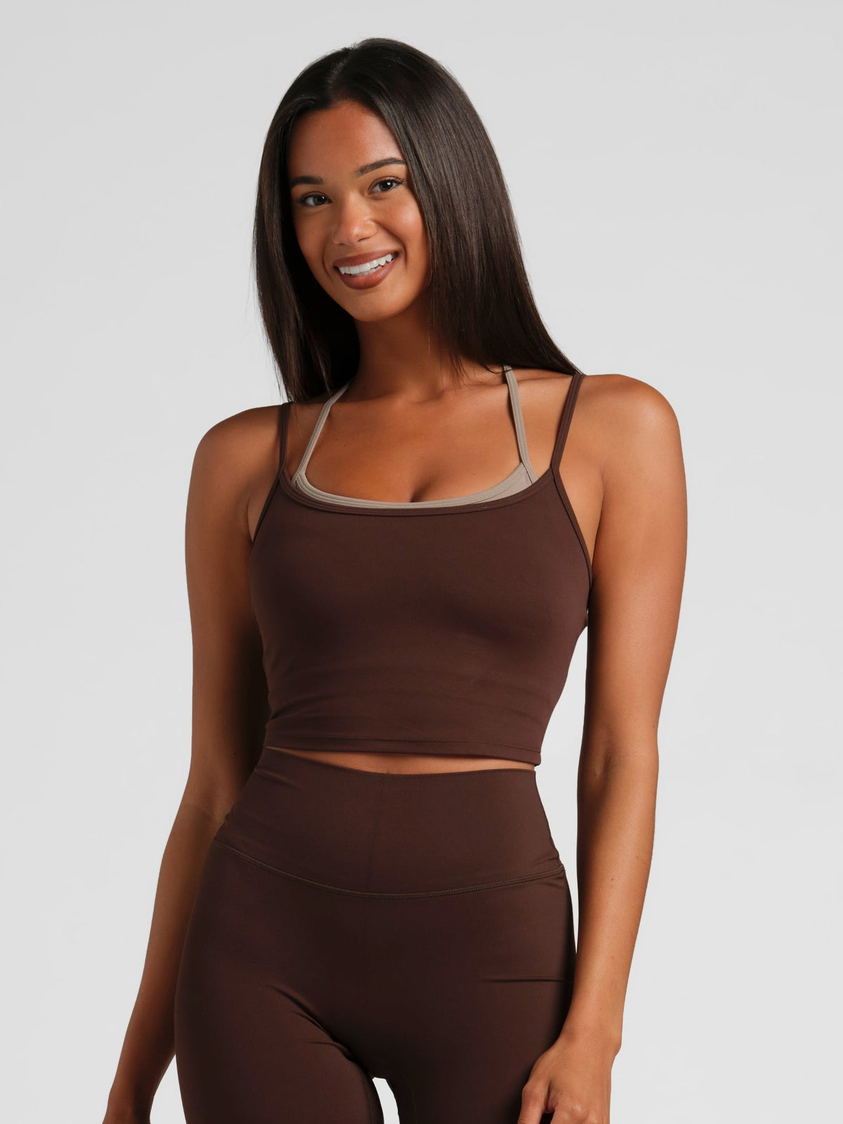 Noblezza PrimeCore™ Double Layer Crop Tank